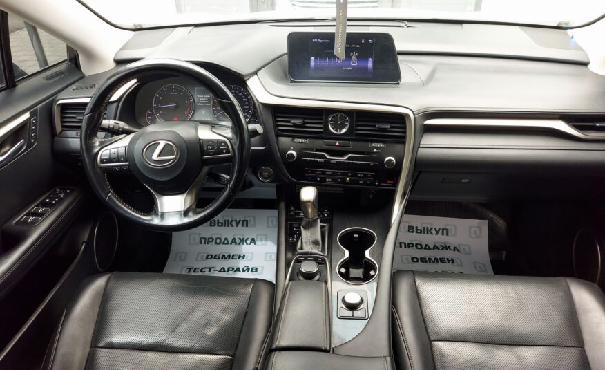 Lexus RX200t, 2017 год